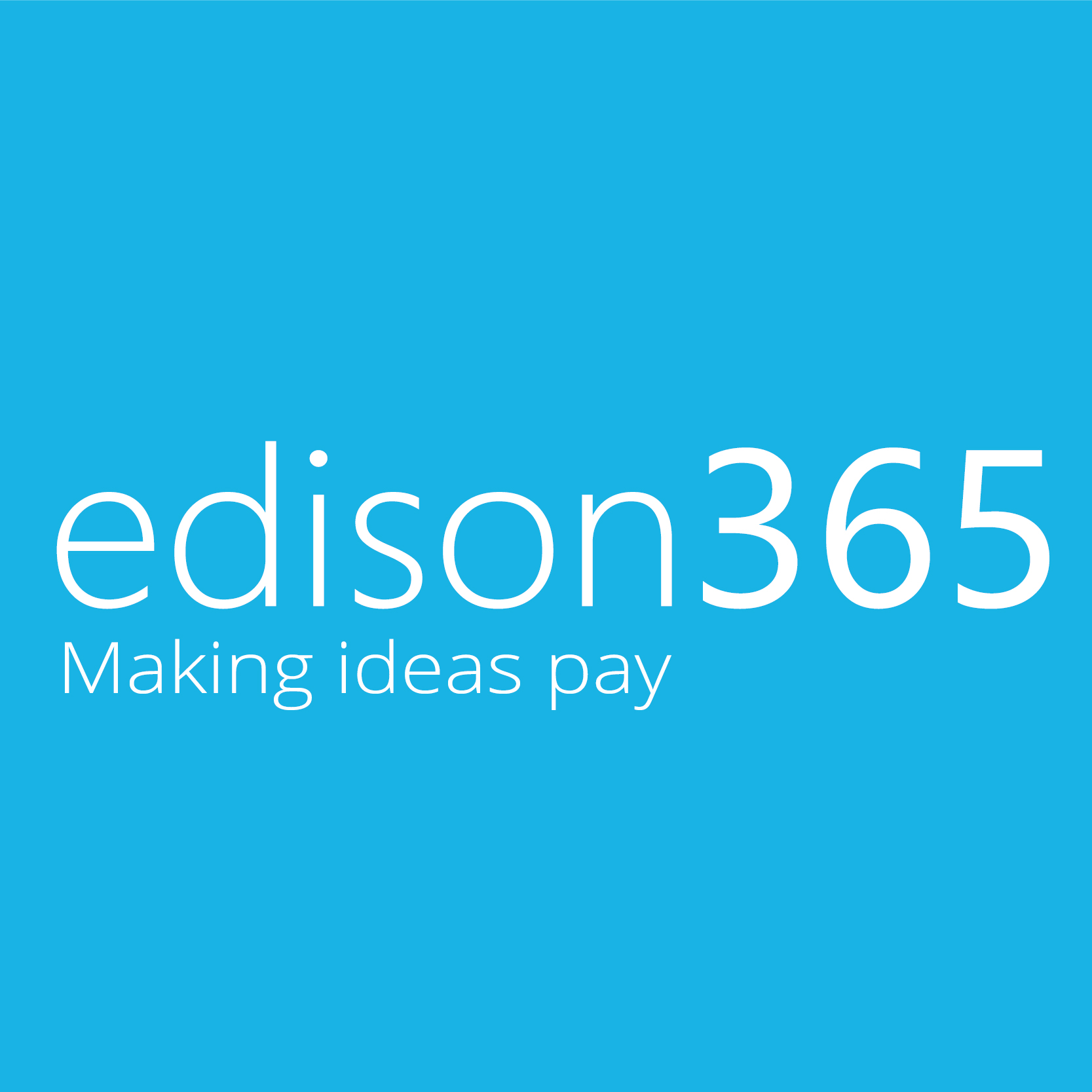 edison365 - blue logo
