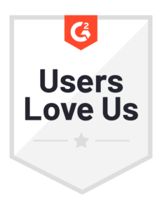 users love us G2 badge