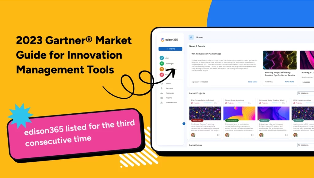 Gartner market guide for innovation management
